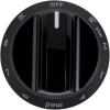 Frigidaire 316544007 Stovetop Burner Knob for Electric Ranges and Stoves, Black