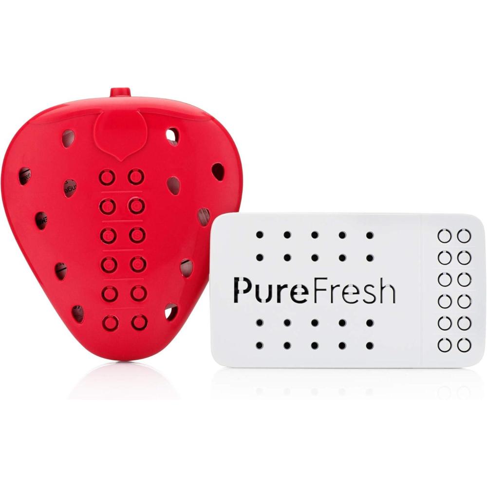 imageFrigidaire FRPFUCOMBO Pure Fresh 2in1 Refrigerator Air Filter Combo 2 CountAir Filter Fruit and Veggie Saver Combo