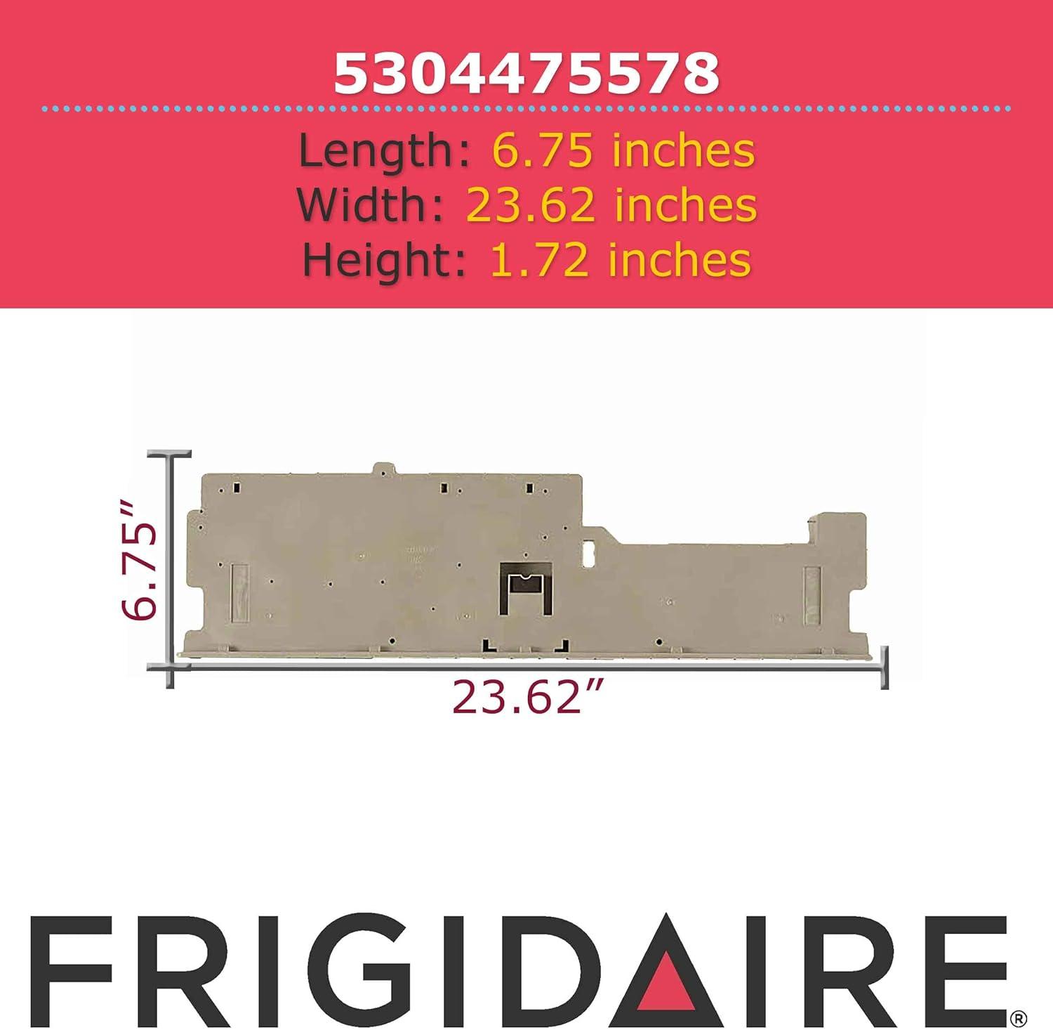 image:imageFrigidaire 5304475578 Control Panel with Overlay for Dishwashers