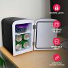 Frigidaire EFMIS151 Mini Portable Compact Personal Home Office Fridge Cooler BUILT IN SPEAKER, 4L Capacity, Chills Six 12 oz Cans, 100% Freon-Free & Eco Friendly(Black)