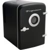 Frigidaire EFMIS151 Mini Portable Compact Personal Home Office Fridge Cooler BUILT IN SPEAKER, 4L Capacity, Chills Six 12 oz Cans, 100% Freon-Free & Eco Friendly(Black)