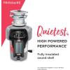 Frigidaire FF75DISPB1 HP Batch Feed Corded Garbage Disposer for Kitchen Sinks