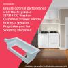 Frigidaire 137314510 Washer Dispenser Drawer Handle Frame for Washing Machines, White