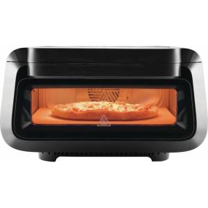 Frigidaire Electric Indoor Pizza Oven – Reach Temperatures of 700°F – Stone Bake 12” Pizzas in Minutes – Portable Countertop Oven with Air Fry and Bake. Peel Included Model FRPO100B(With Pizza Peel)