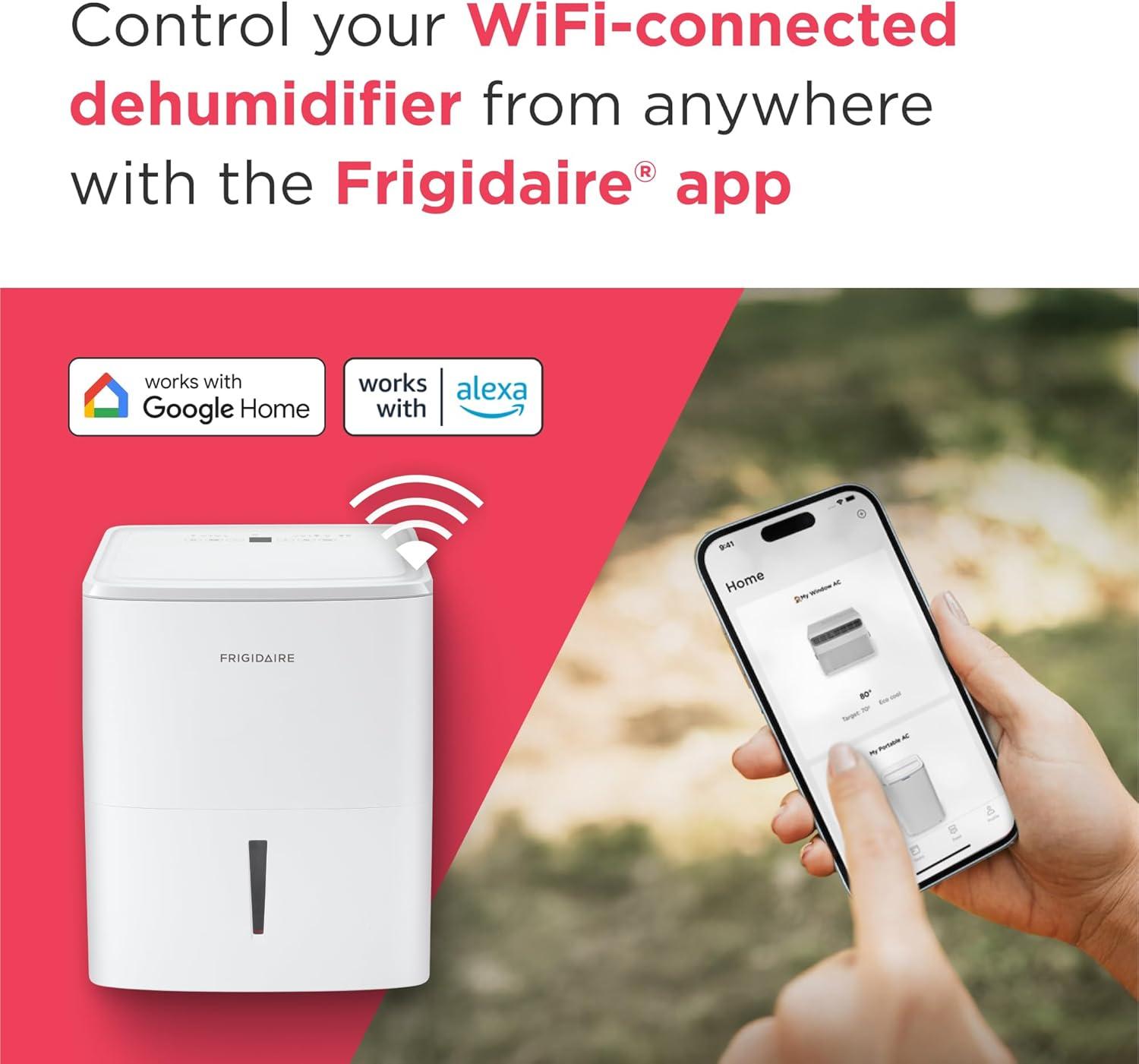 image:imageFrigidaire 50 Pint Dehumidifier wWifi22 Pint New 2025