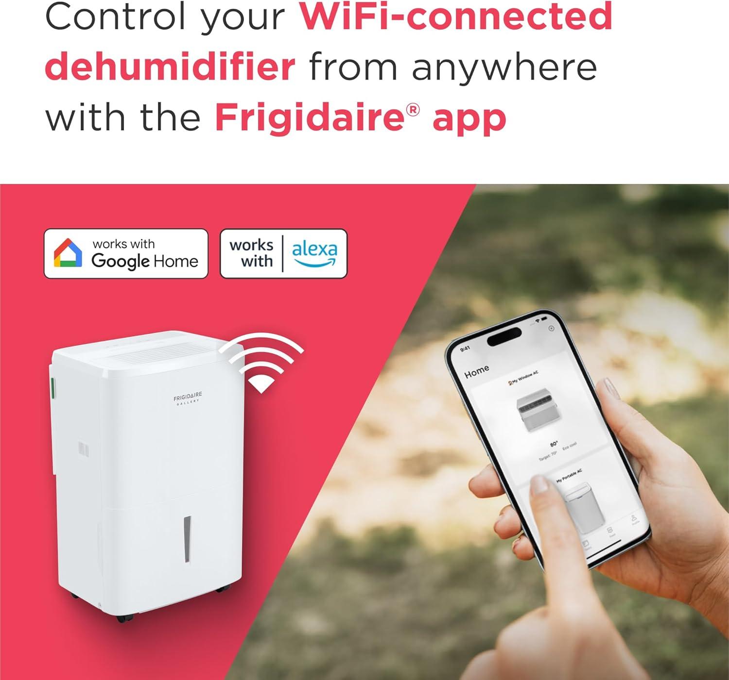 image:imageFrigidaire 50 Pint Dehumidifier wWifi50 Pint Wifi New 2025