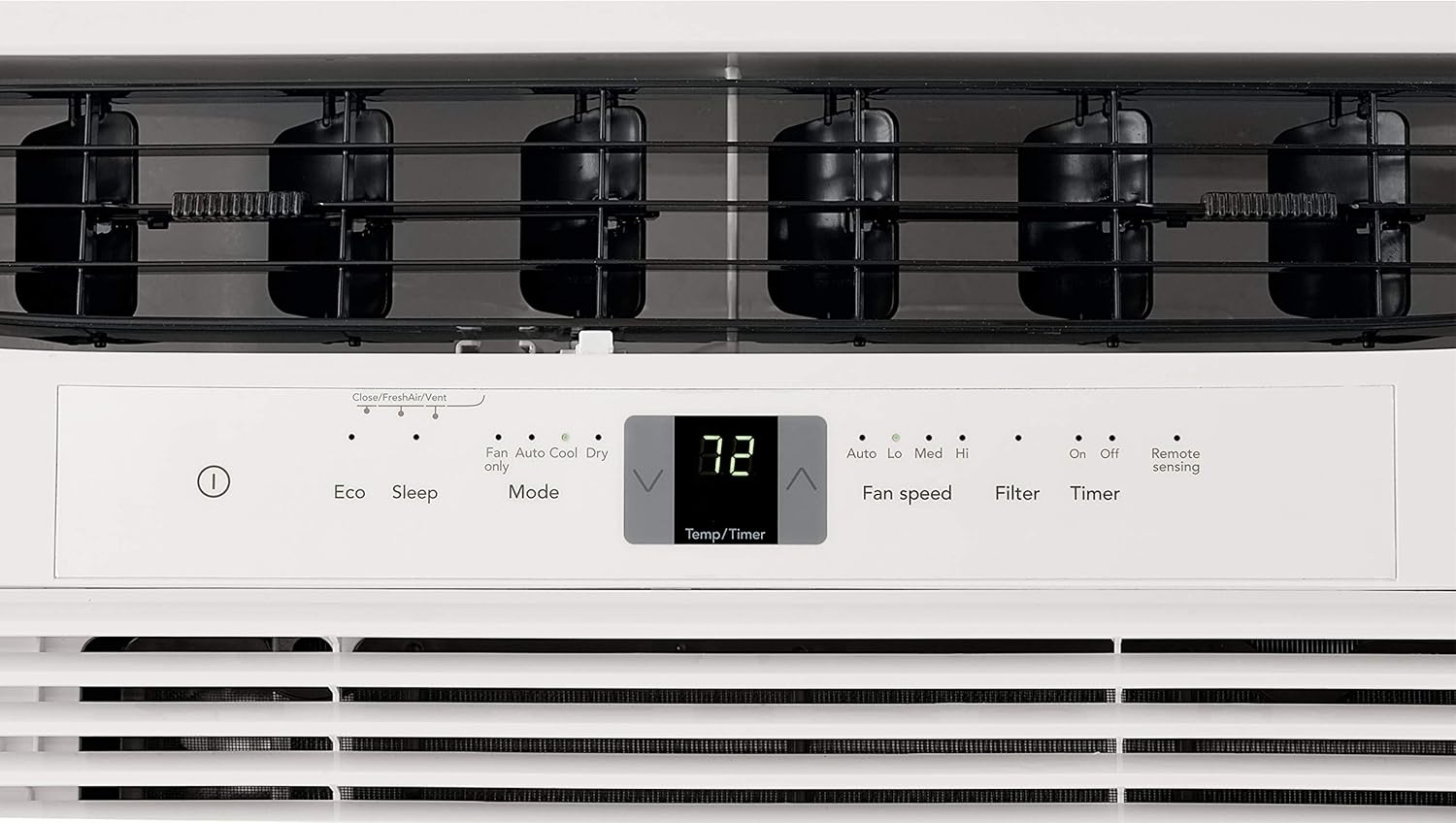 image:imageFrigidaire 10000 BTU 115V WindowMounted Compact Air Conditioner with Remote Control White1 Count Pack of 1