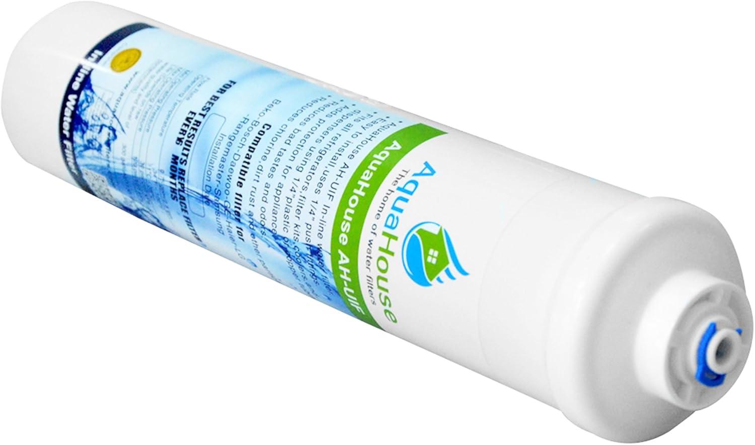 imageAquaHouse UIFH Compatible pour Haier 0060823485A Kemflo Filtre eau Aicro pour rfrigrateurs Haier CDA Firstline Frigistar