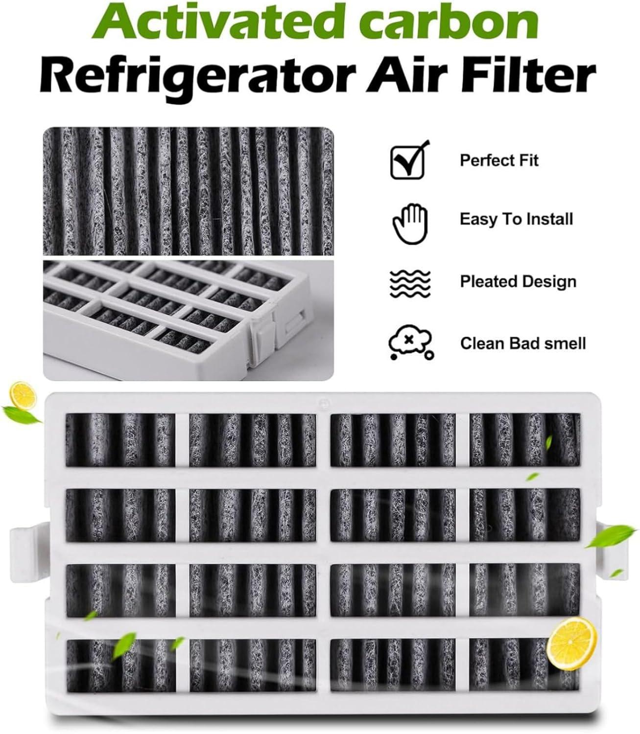 imageLot de 3 filtres air pour rfrigrateur Whirlpool W10311524 2319308 W10335147 W10335147A