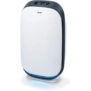 Beurer LR 310 Purificateur d&rsquo;air, avec filtre HEPA H13 et minuterie, filtre la poussière domestique, les poils d&rsquo;animaux, les odeurs et diverses bactéries et virus, pour des pièces jusqu&rsquo;à 54m²(Dimensions de la pièce jusqu&rsquo;à 106 m²)