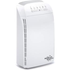 Membrane Solutions MSA3 Purificateur d&rsquo;Air Chambre de 147㎡, 22dB Silencieux, Air Purifier HEPA pour Maison Bureau, mode sommeil, Elimine 99,97% des Allergènes, Fumée, Pollen, Odeurs d&rsquo;animaux(Purificateur d&rsquo;air MSA3)
