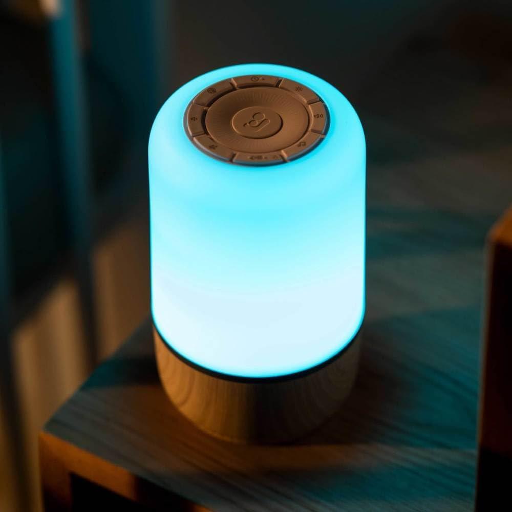 imageMaxiCosi Clean Purificateur dAir 3en1 Purificateur dAir HEPA pour Bb H13 ds la Naissance AntiAllergie Connected Home Compatible Alexa et Assistant GoogleVeilleuse Musicale