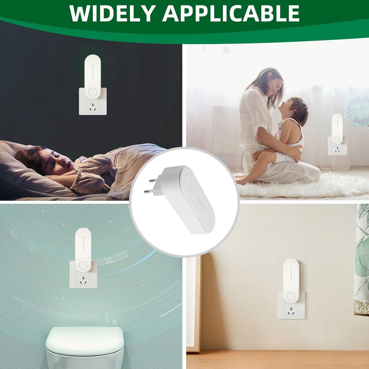 imagePurificateur dAir Ionique Mini Air Purifier Plugin Negative Ion Purifier Compact limine OdeursPoussires Purificateur Dair Ions Ngatifs pour ChambreMaisonSalonChambre dAnimaux