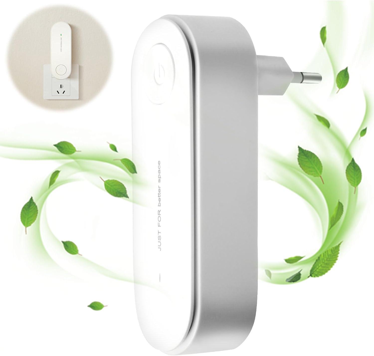 imagePurificateur dAir Ionique Mini Air Purifier Plugin Negative Ion Purifier Compact limine OdeursPoussires Purificateur Dair Ions Ngatifs pour ChambreMaisonSalonChambre dAnimaux