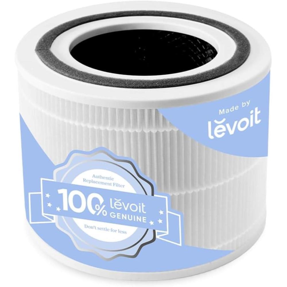imageLEVOIT Purificateur dAir HEPA Intelligent contre Allergie Pollen ampamp Gramine Purifier jusqu 50 Surveille La Qualit de lAir Contrle par App Alexa 22dB Silencieux Core 300SFiltre Original