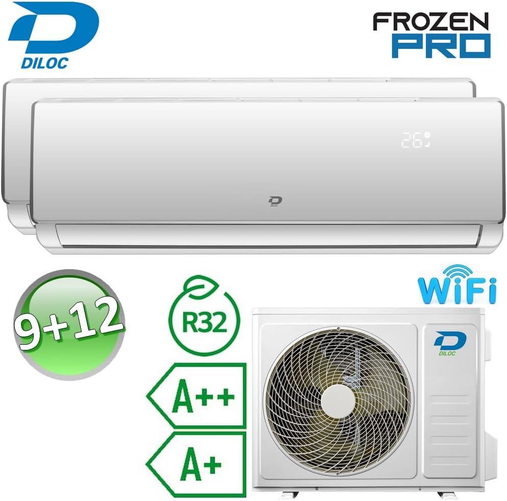 imageCLIMATISEUR MULTI BISPLIT R32 DILOC 900012000 BTU wifi COMPRESSEUR SHARP
