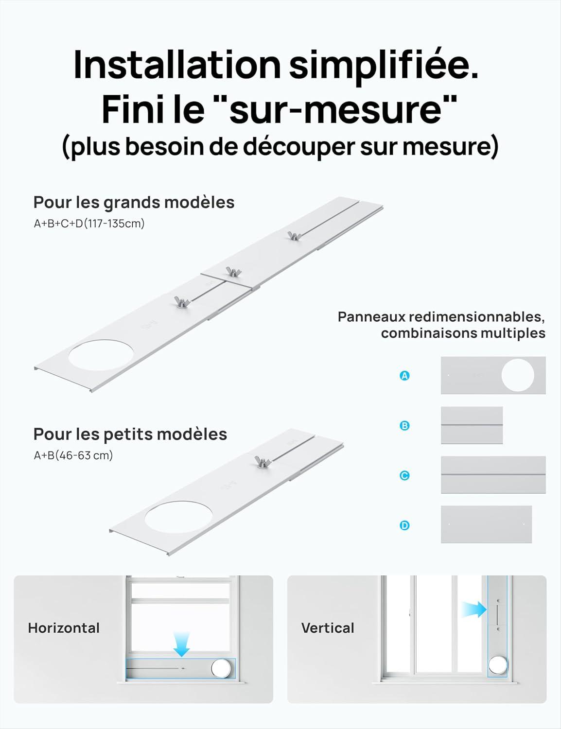 imageDreo Climatiseur portable 10 000 BTU pour chambre refroidissement sans drainage silencieux contrle par applicationvoix minuterie 24h avec ventilateur et dshumidificateurBlanc