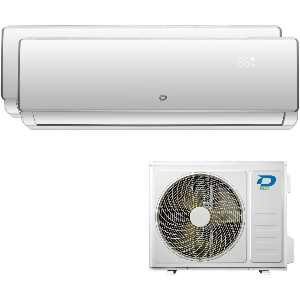 imageCLIMATISEUR MULTI BISPLIT R32 DILOC 900012000 BTU wifi COMPRESSEUR SHARP