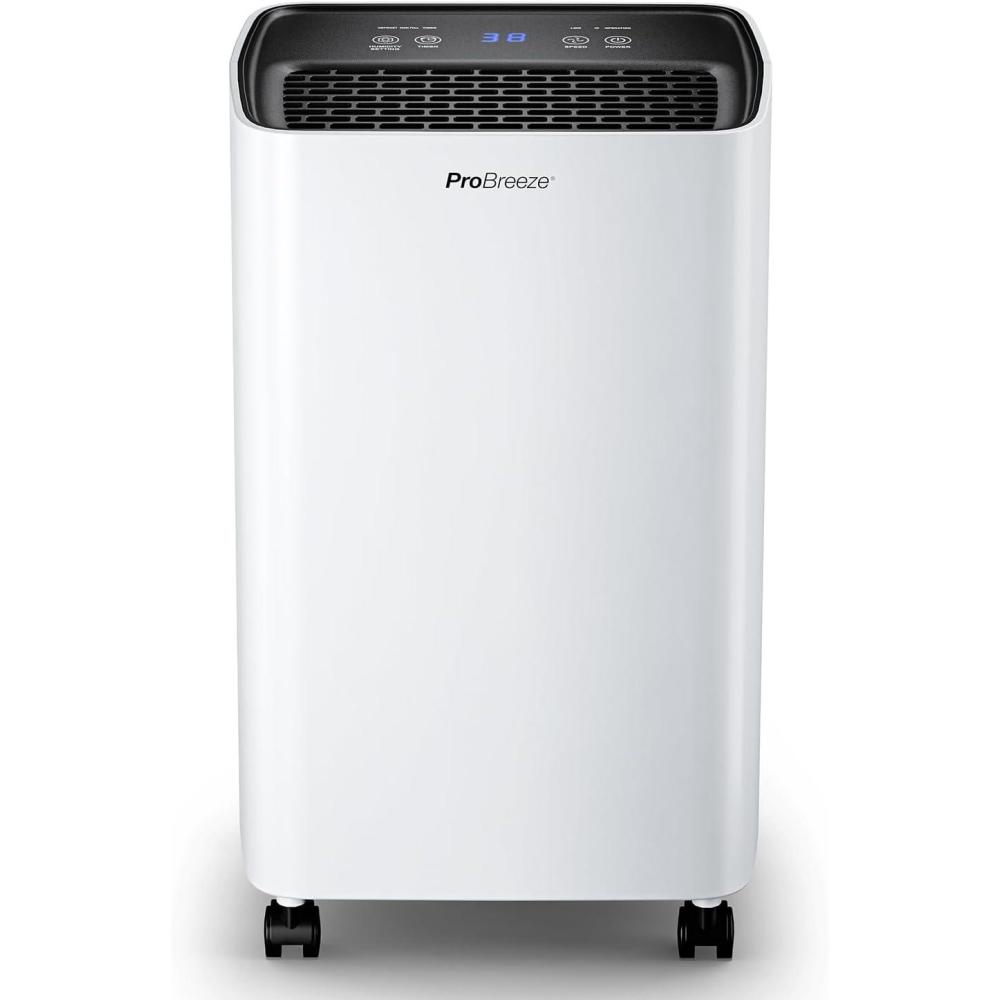 imagePro Breeze Dshumidificateur d Air 20LJour Deshumidificateur conome en nergie avec Mode Schage des Vetements Capteur et indicateur dhumidit Filtre Absorbeur dhumidit et moisissures12L