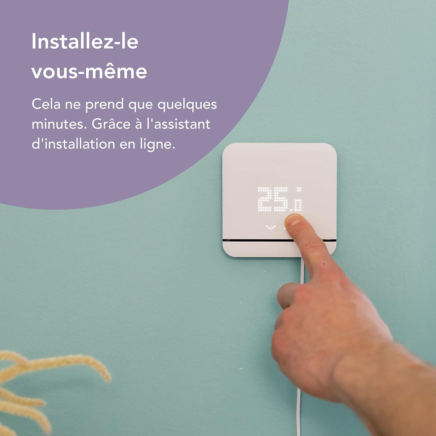 imagetado Contrle Connect et Intelligent de la Climatisation avec Support Contrle de la clim et de la pompe chaleur via WiFi conomie dnergie Compatible avec Google Assistant Alexa SiriClimatisation Intelligente Supp