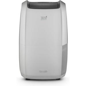 De’Longhi Tasciugo AriaDry Multi – Déshumidificateur Portable pour la Maison, Élimination de l&rsquo;Humidité 25L/24h, Séchage, Anti-Moisissure, Minuteur, Silencieux, Blanc (DDSX225)