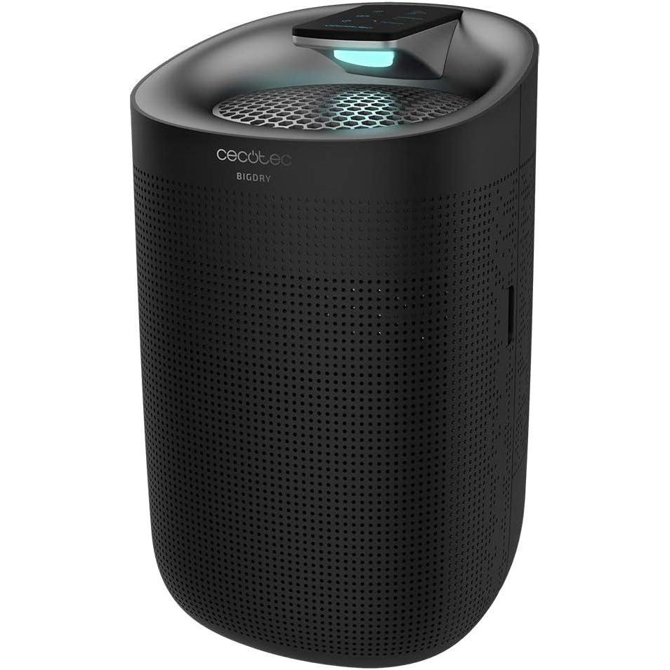 imageCecotec Dshumidificateur BigDry 2000 Light Black 300 mljour rservoir amovible de 06 litre couverture jusqu 20 m2 consommation lectrique minimale 23WNoir