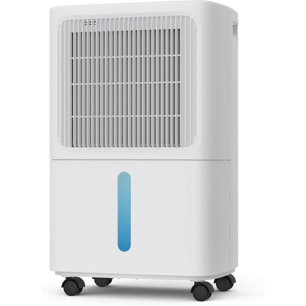 imageLEENON Deshumidificateur d Air 16L Dshumidificateur Maison Electrique Silencieux con 3 Modes Minuterie 24H Schage du Linge Drainage Continu Arrt Auto 35m avec pour Salles de Bains Chambres