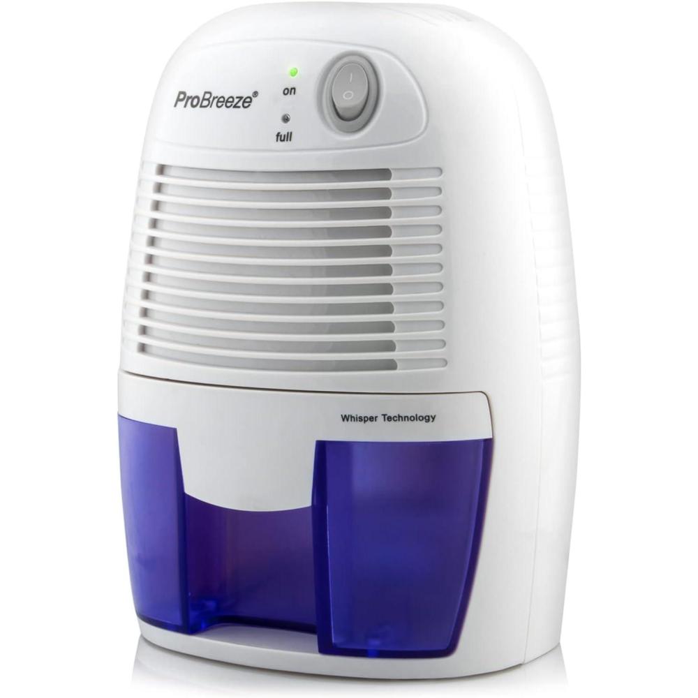 imagePro Breeze Mini Dshumidificateur dAir Compact 500 ml Absorbeur dHumidit et Moisissures Cuisine Chambre Salle de Bain Bureau
