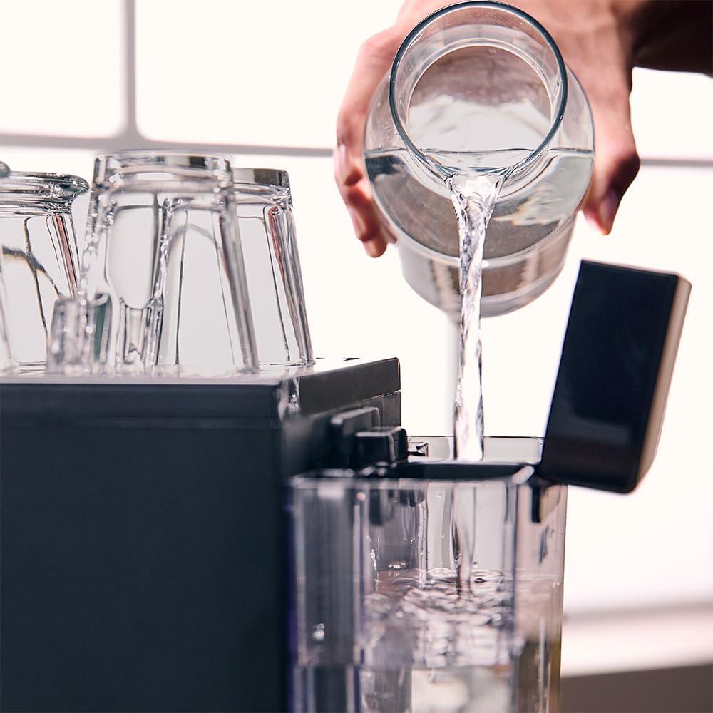 imageCecotec Machine Caf Expresso Power Espresso 20 ColdBrew Latte Fresh 1350W 20 Bars cran Tactile Couleur Rservoir dEau 15L 500ml de Lait Acier Fonc Chauffetasses Double Bras Dmontable