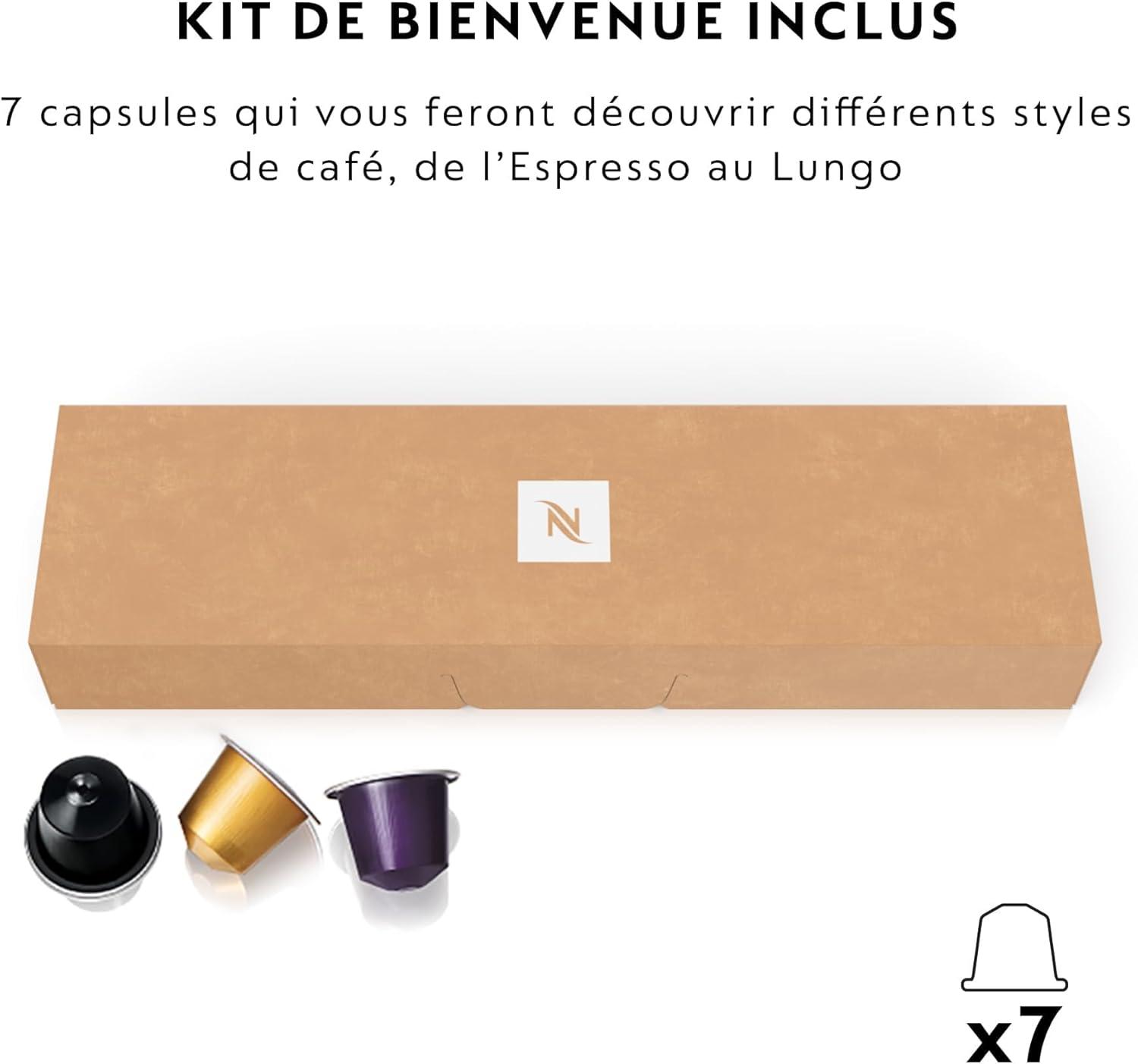 imageDeLonghi Nespresso Essenza Mini EN85R Machine Caf Automatique Machine Capsules pour une Seule Tasse Ensemble de Bienvenue Inclus Design Compact Pression 19 Bar 1150W Rouge RubisRouge Rubis