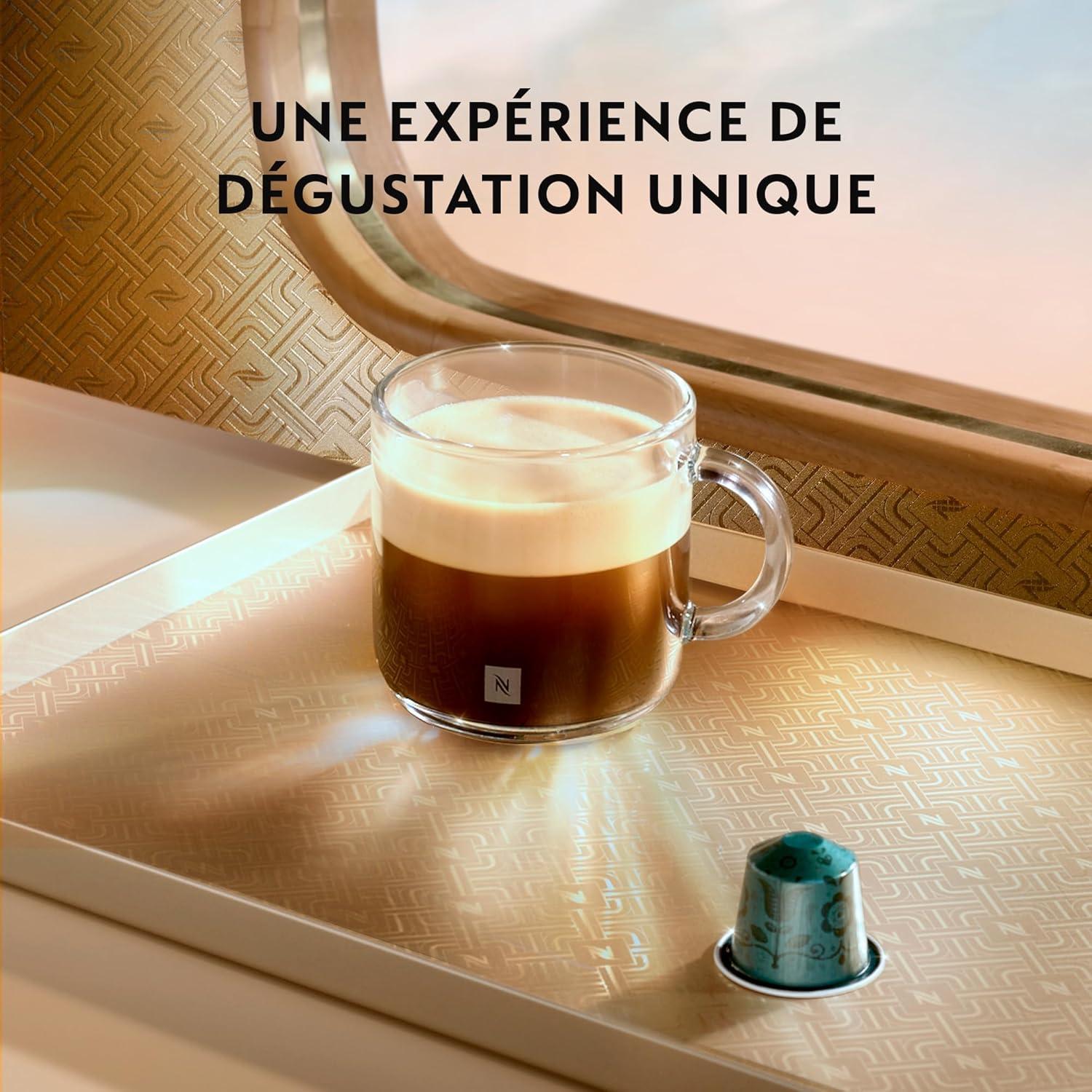 imageDeLonghi Nespresso Essenza Mini EN85R Machine Caf Automatique Machine Capsules pour une Seule Tasse Ensemble de Bienvenue Inclus Design Compact Pression 19 Bar 1150W Rouge RubisNoirpiano