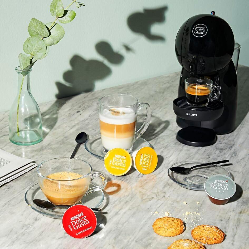 imageNescaf Dolce Gusto KP1A3BKA Petit XS 08cl Noir Bouton Noir