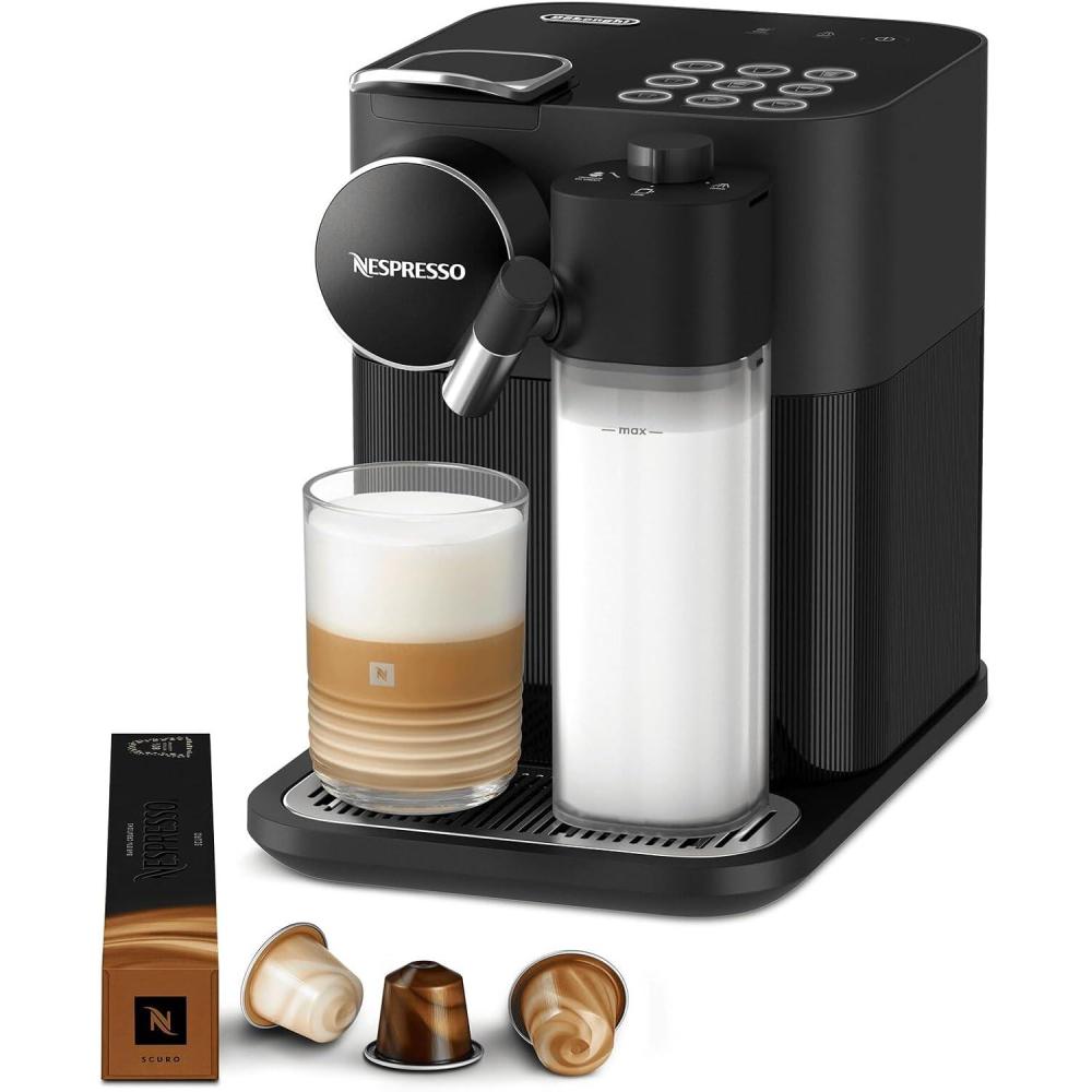 imageNespresso DeLonghi Machine caf Gran Lattissima EN640W avec systme de lait automatique pression 19 bar 1400 W BlancNoir