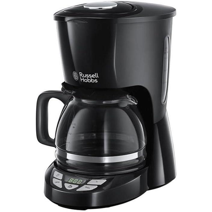 imageRussell Hobbs Cafetire filtre Programmable Technologie WhirlTech pour extraction ampamp arme optimaux Textures 10 tasses verseuse en verre 125L plaque chaude autooff 2262056Cafetire filtre