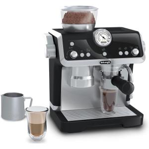 Casdon De&rsquo;Longhi Jouet – Machine à café Barista – Ensemble de Cuisine pour Enfants avec pièces Mobiles, Sons réalistes et café Magique – 3 Ans +, Silver