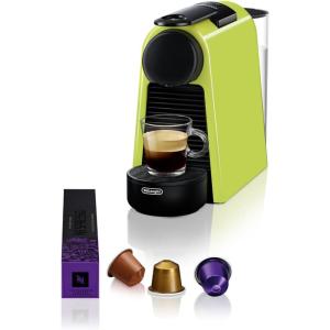 De&rsquo;Longhi Nespresso Essenza Mini EN85.R, Machine à Café Automatique, Machine à Capsules pour une Seule Tasse, Ensemble de Bienvenue Inclus, Design Compact, Pression 19 Bar, 1150W, Rouge Rubis(Vertcitron)