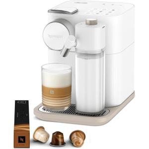Nespresso De&rsquo;Longhi Machine à café Gran Lattissima EN640.W avec système de lait automatique, pression 19 bar, 1400 W, Blanc(Blanc)