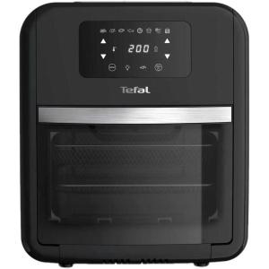 Tefal EY401D Easy Fry Deluxe Friteuse à Air Chaud, 1500 W, Capacité 4,2 l, XL avec 6 Programmes Automatiques, Écran Numérique, Minuterie, Frites pour 6 Portions, en Acier Inoxydable/Noir(Black)