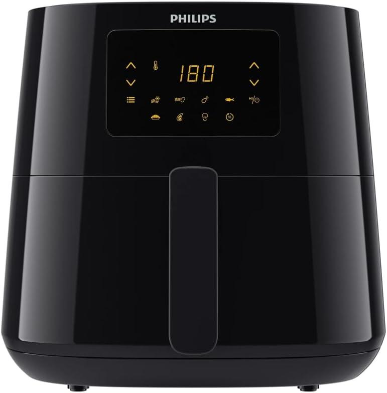imagePHILIPS Airfryer srie 2000 42L 1500W Technologie RapidAir cran tactile digital 13 options de cuisson 9 fonctions prrgles Jusqu 90 de matires grasses en moins Noir NA2290062 litres 45 Personnes