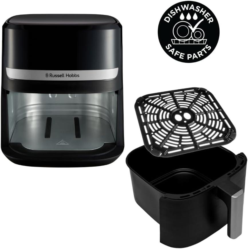imageRussell Hobbs Air fryer XXL 8l Multicuiseur 7en1 10 programmes Friteuse sans huile avec Rapid Air cuit grille rtit ampamp plus tactile contrle de temprature lavevaisselle Airfryer 2717056Air fryer 5 5 L