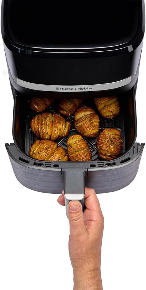 imageRussell Hobbs Air fryer XXL 8l Multicuiseur 7en1 10 programmes Friteuse sans huile avec Rapid Air cuit grille rtit ampamp plus tactile contrle de temprature lavevaisselle Airfryer 2717056Air fryer 5 5 L