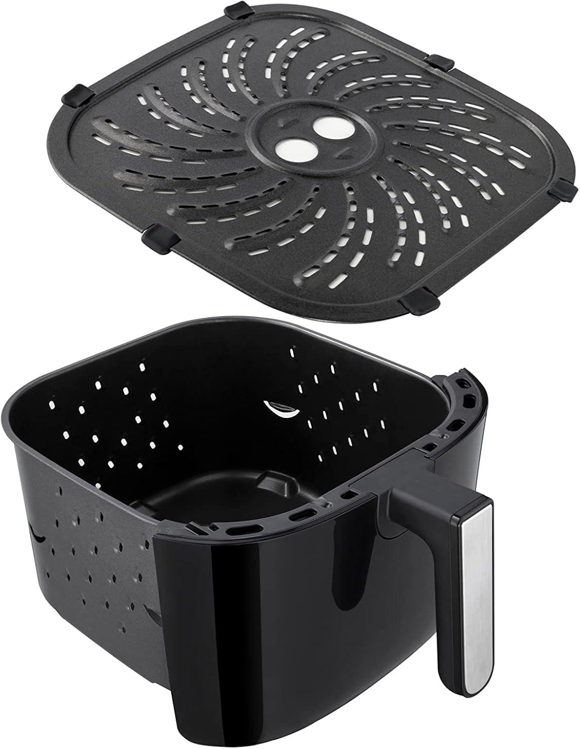 imageRussell Hobbs Air fryer XXL 8l Multicuiseur 7en1 10 programmes Friteuse sans huile avec Rapid Air cuit grille rtit ampamp plus tactile contrle de temprature lavevaisselle Airfryer 2717056Air fryer 8L