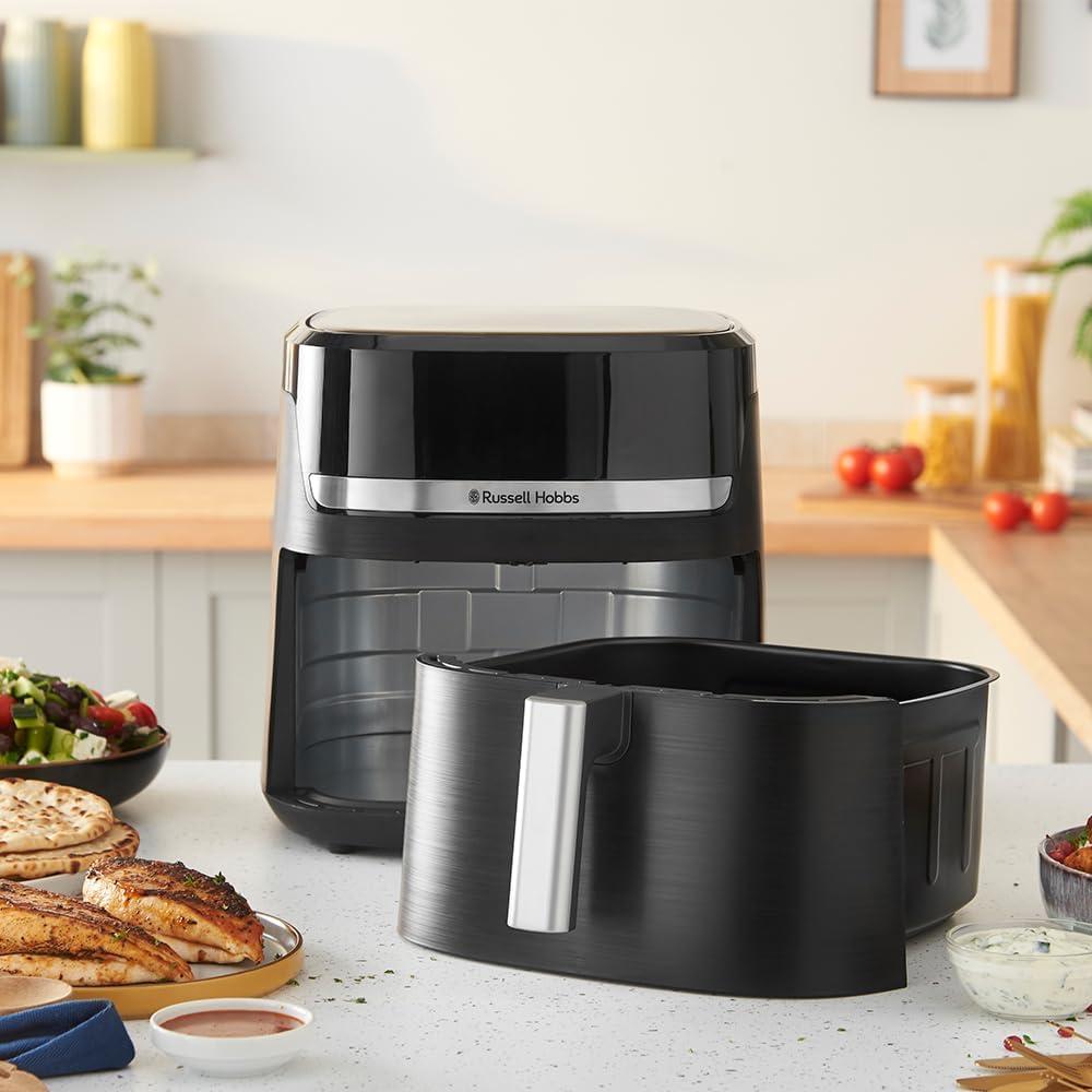 imageRussell Hobbs Air fryer XXL 8l Multicuiseur 7en1 10 programmes Friteuse sans huile avec Rapid Air cuit grille rtit ampamp plus tactile contrle de temprature lavevaisselle Airfryer 2717056Air fryer 5 5 L