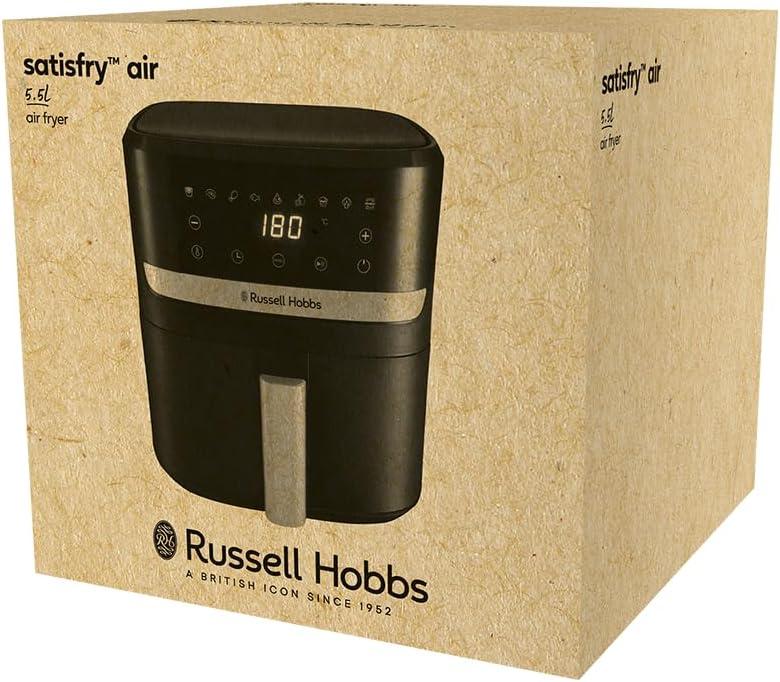 imageRussell Hobbs Air fryer XXL 8l Multicuiseur 7en1 10 programmes Friteuse sans huile avec Rapid Air cuit grille rtit ampamp plus tactile contrle de temprature lavevaisselle Airfryer 2717056Air fryer 5 5 L