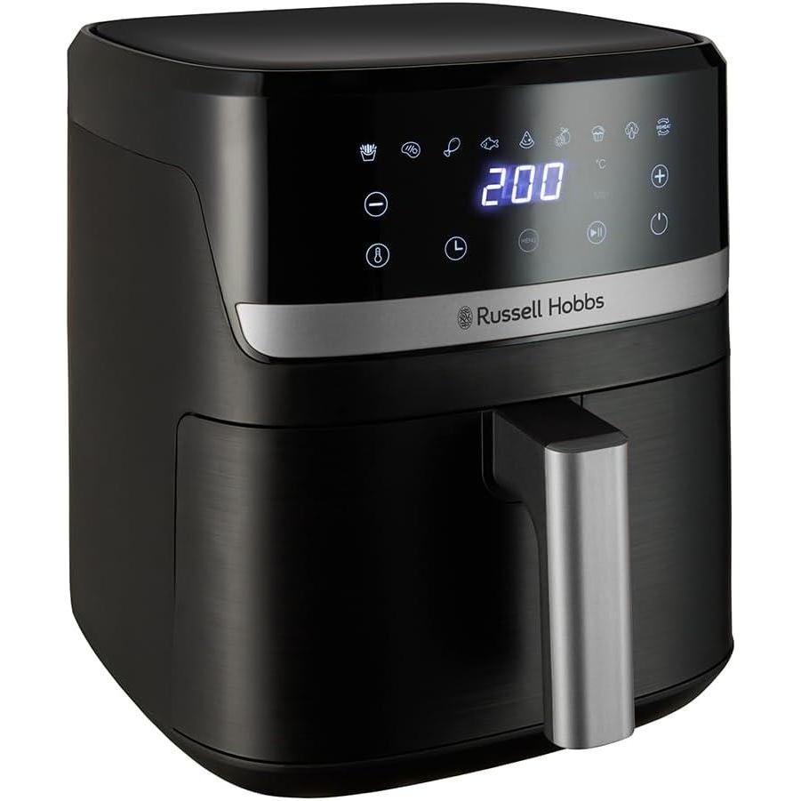 imageRussell Hobbs Air fryer XXL 8l Multicuiseur 7en1 10 programmes Friteuse sans huile avec Rapid Air cuit grille rtit ampamp plus tactile contrle de temprature lavevaisselle Airfryer 2717056Air fryer 5 5 L