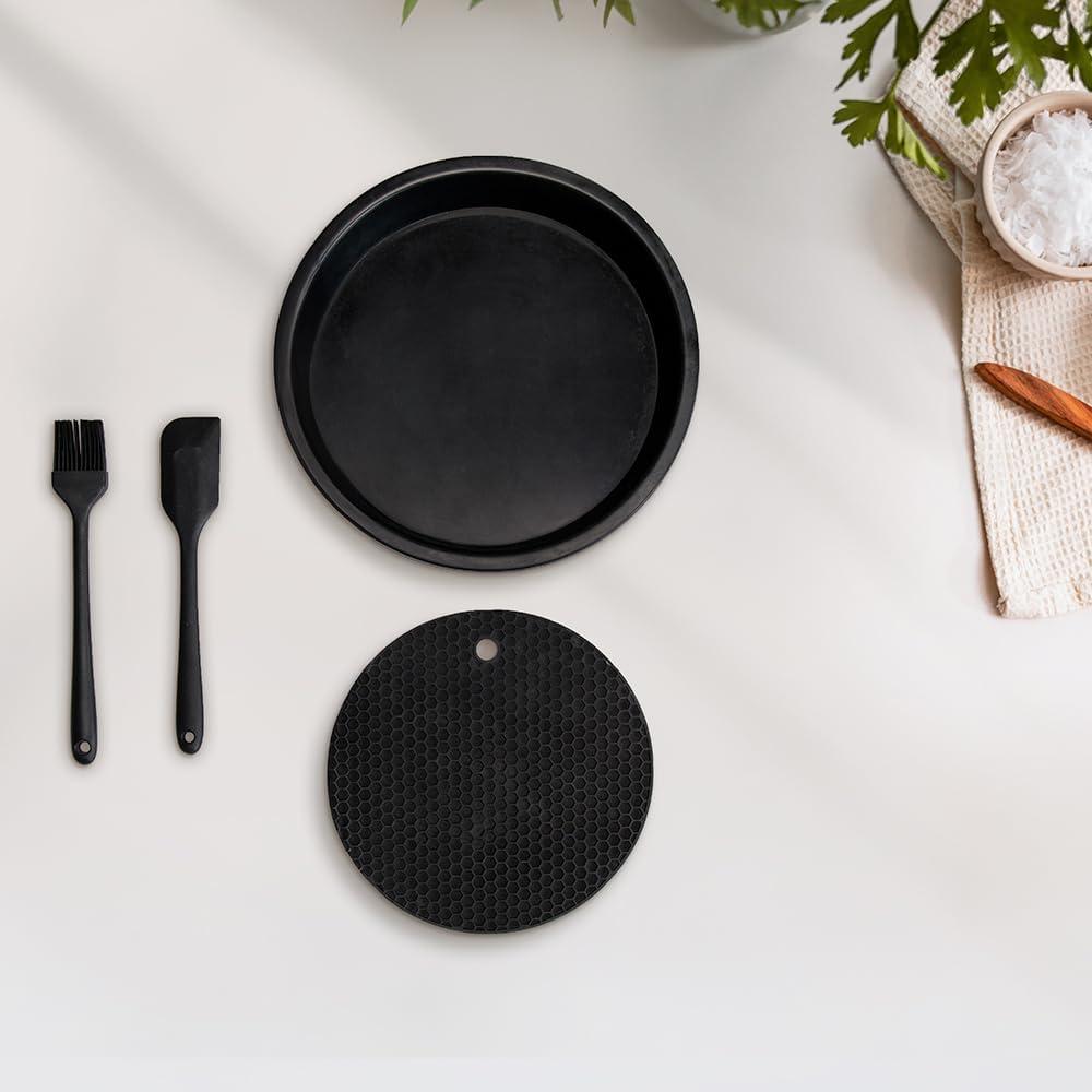 imageCecotec Friteuse Air sans Huile de 4 L avec Fentre Cecofry Fantastik Window 4000 Air Fryer 1400 W 9 Menus Contrle Tactile Technologie PerfectCoo 80200C Temps AjustableNoir Fentre Accessoires