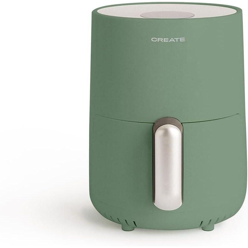 image:imageCREATEAIR FRYER DUAL STACKFriteuse air 112 L double tage avec contrle indpendant blanc cassCapacit 910 portions 10 programmes dual cook panneau tactile 26003000WVert Sauge