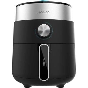 Cecotec Friteuse sans Huile Cecofry Compact 2500Touch. 1200 W, Diététique, Numerique et Compacte, 1,9 L de Capacité, Thermostat, Temps ajustable, Technologie PerfectCook, Fonction Four(Dark)