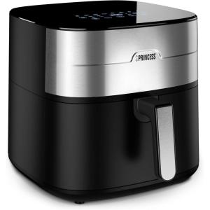 Princess Dual Heat Airfryer – 8 L XXL – Double élément chauffant – Friteuse à air 15 en 1 – Sans BPA ni PFAS – Rappel pour secouer – Économie d’énergie de 60 % – 2000 W – 182280(Mediano/Grande)