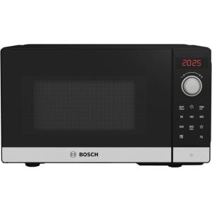 Bosch FFL023MS2 – Micro-ondes – Série 2 – Pose-libre – 44 x 26 cm – 5 puissances – 20 L – Inox